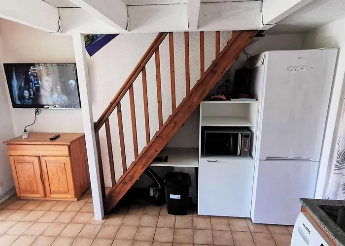 Grande Bleue - T1 Cab Mezz 6 Couchages Port Mae-8354 * Leucate