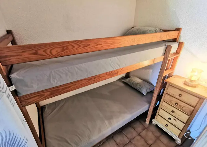 Grande Bleue - T1 Cab Mezz 6 Couchages Port Mae-8354 * Leucate